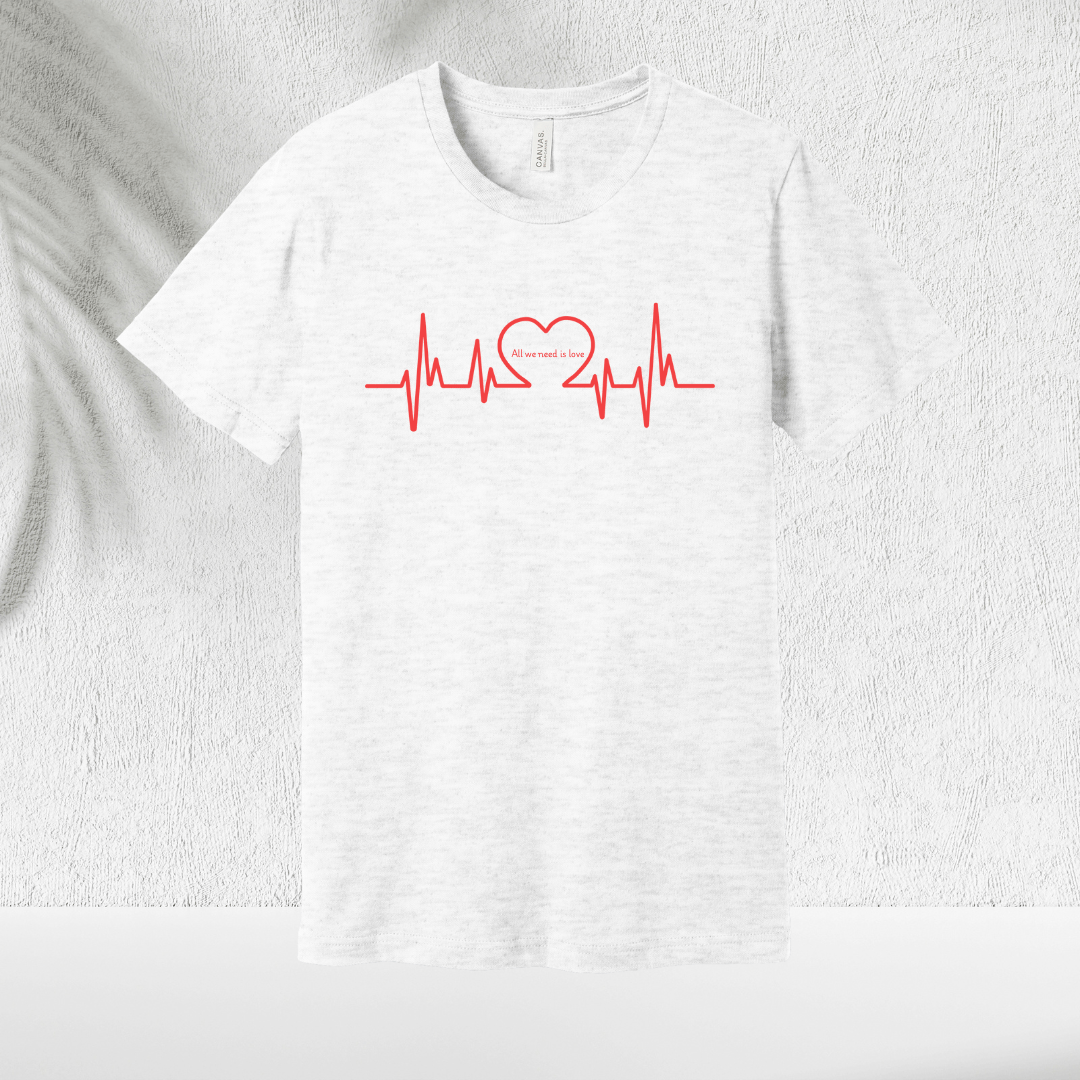 HeartBeat Love T-Shirt - Chicasana