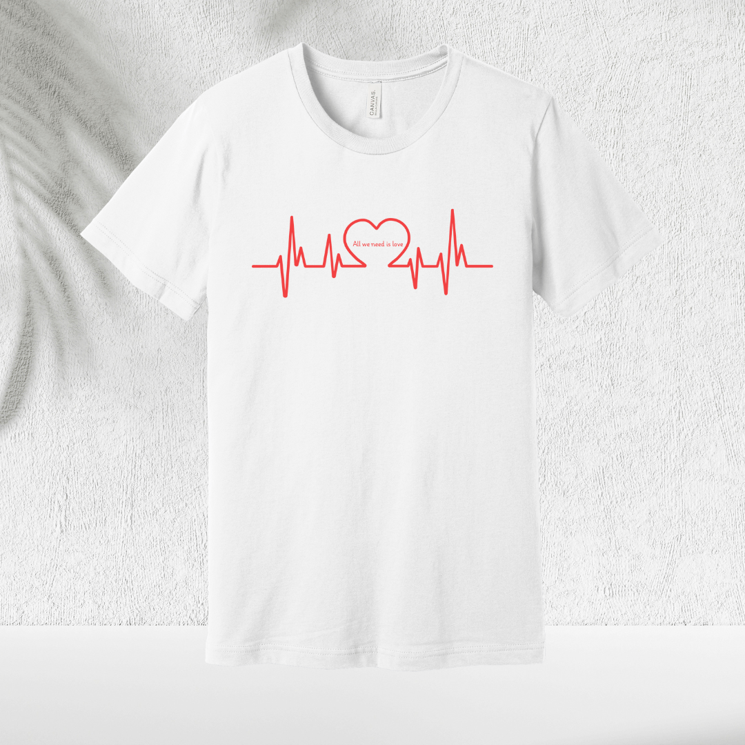 HeartBeat Love T-Shirt - Chicasana