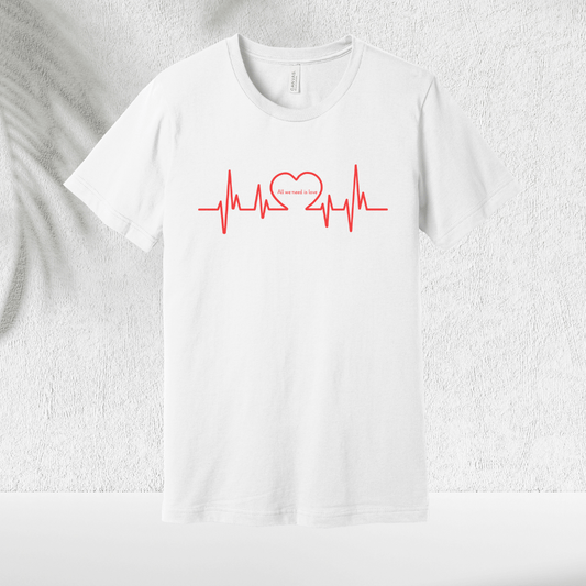 HeartBeat Love T-Shirt - Chicasana