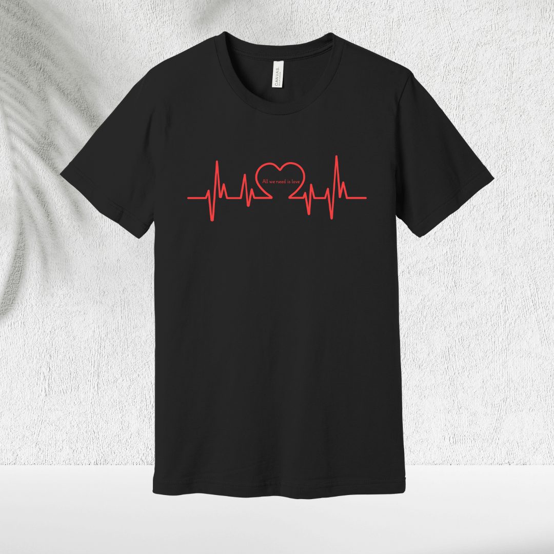 HeartBeat Love T-Shirt - Chicasana
