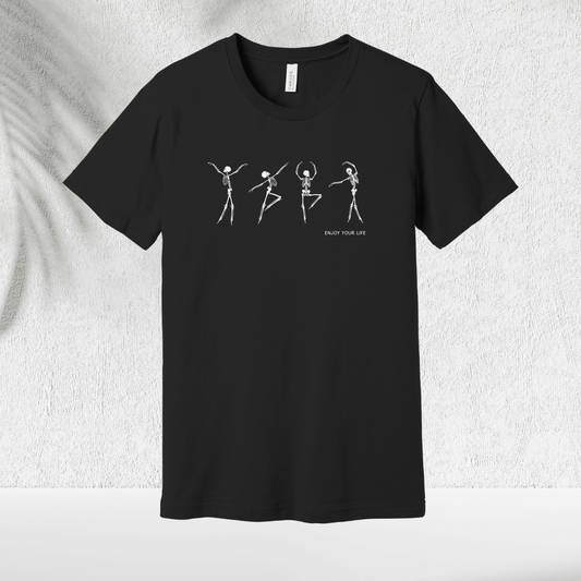 Skeleton Groove T-Shirt - Chicasana