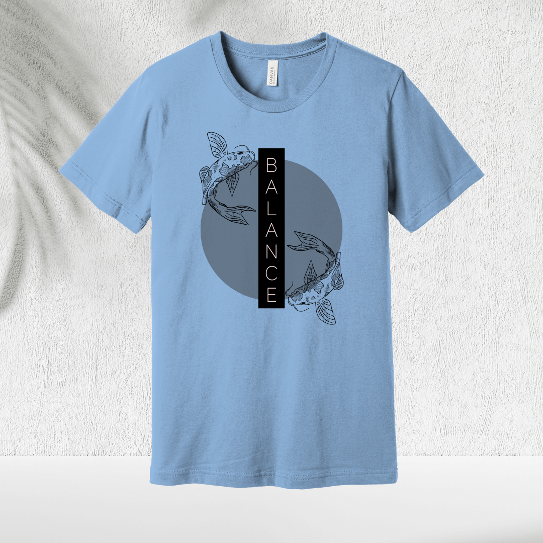 T-Shirt Baby Blue / S Balanced Elements T-Shirt