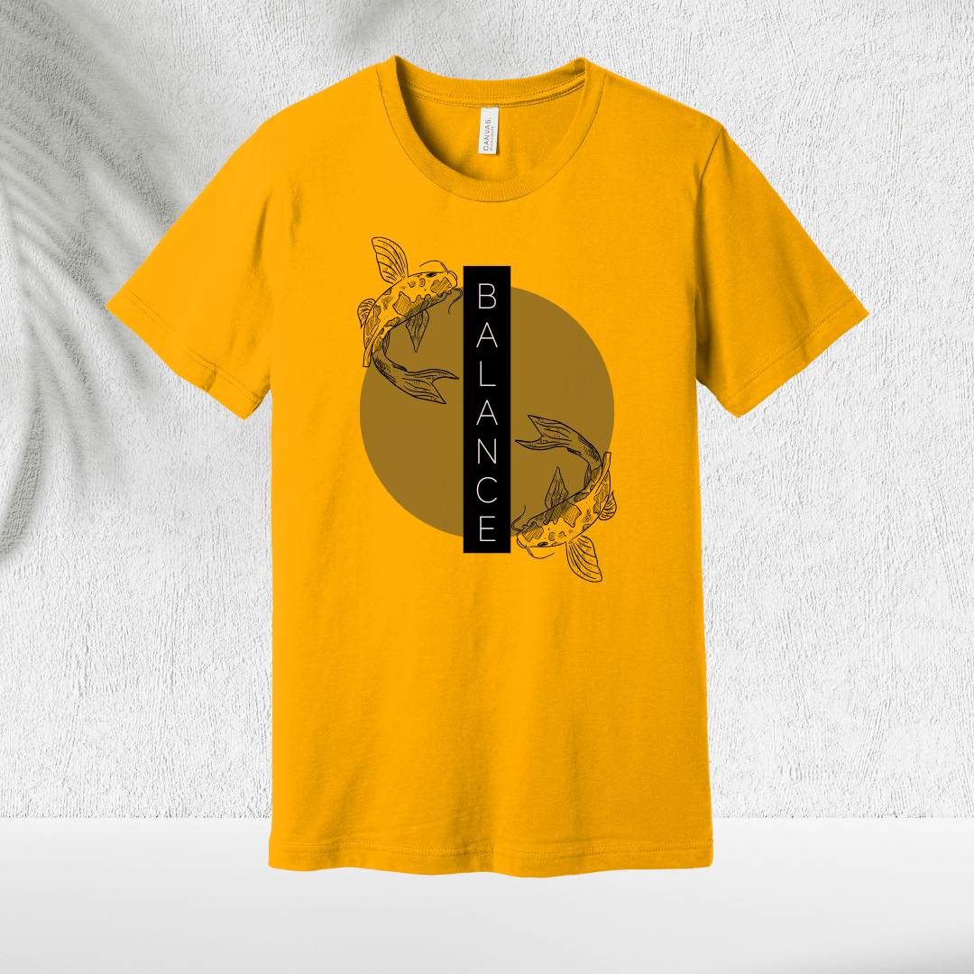 T-Shirt Gold / S Balanced Elements T-Shirt