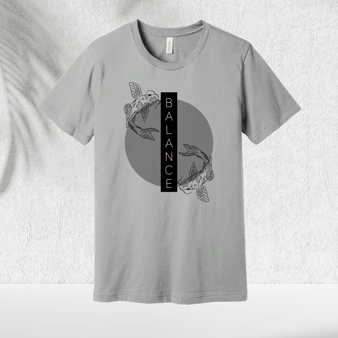 T-Shirt Silver / S Balanced Elements T-Shirt