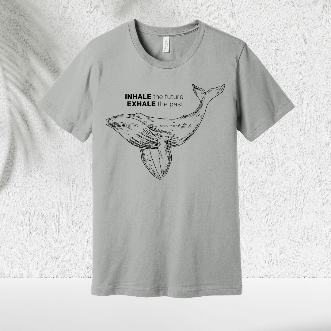 T-Shirt Silver / S Breathe Deep T-Shirt