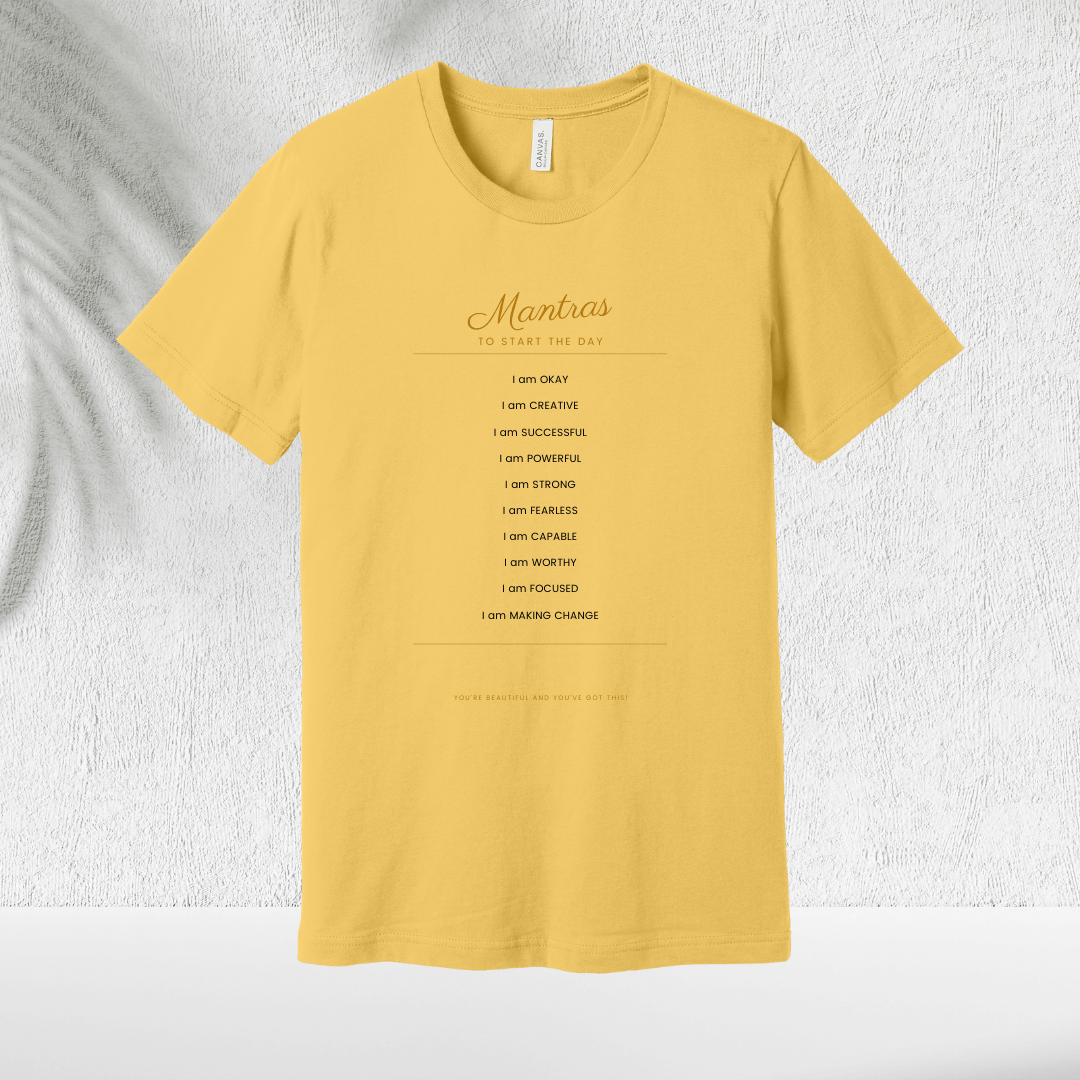 Morning Mantras T-Shirt - Chicasana