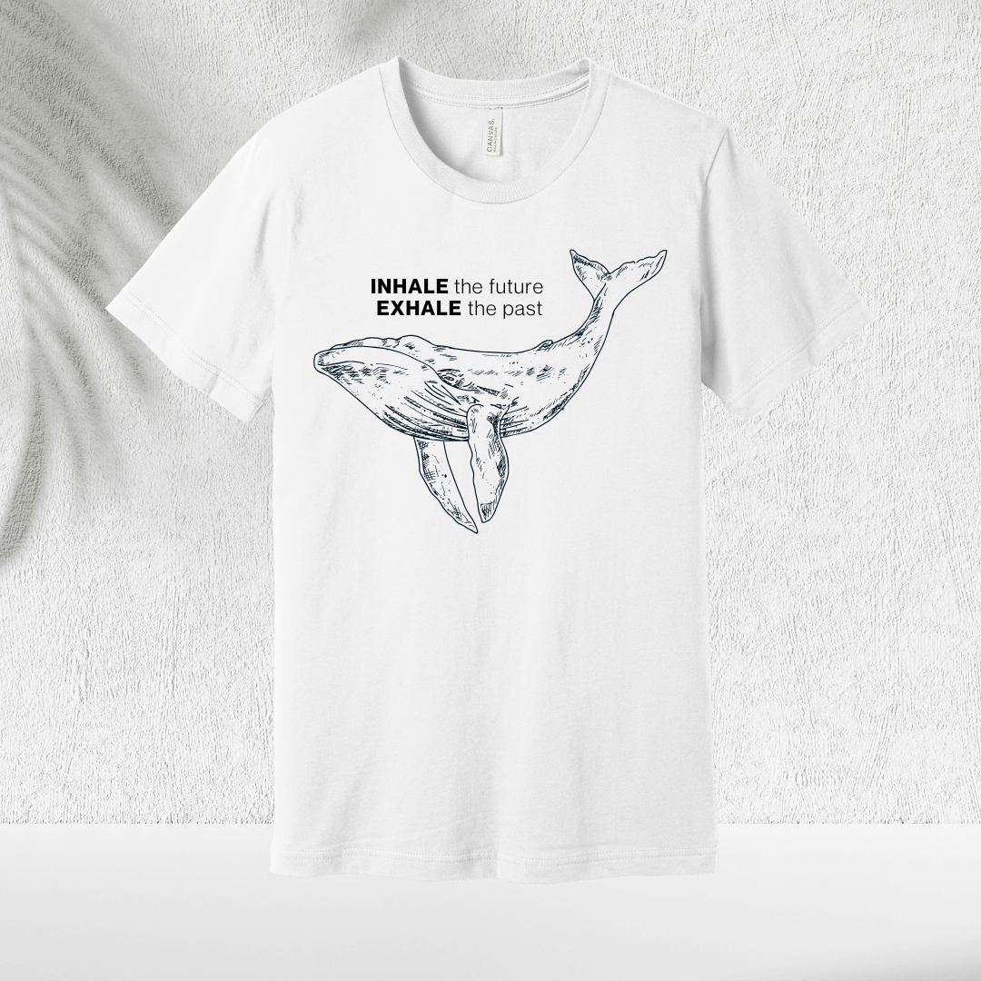 T-Shirt White / S Breathe Deep T-Shirt