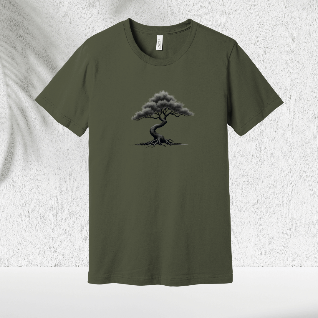 Tranquil Bonsai T-Shirt - Chicasana