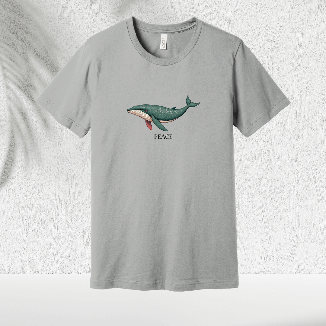 Whale Peace T-Shirt - Chicasana
