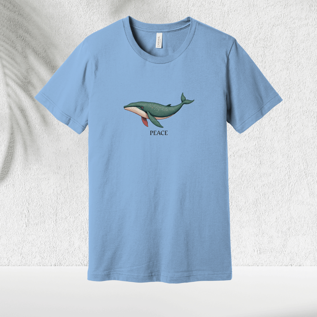 Whale Peace T-Shirt - Chicasana