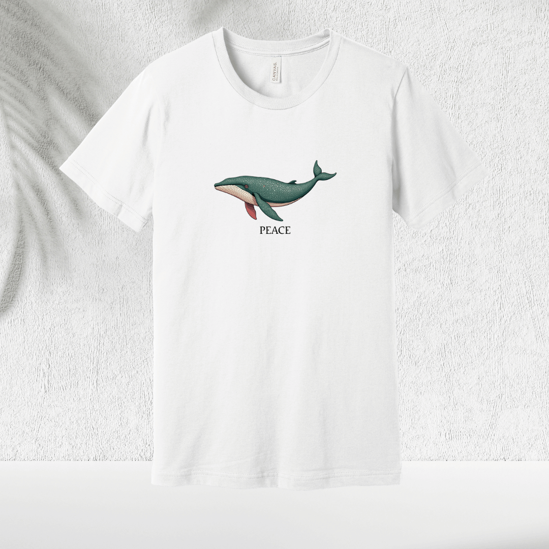 Whale Peace T-Shirt - Chicasana
