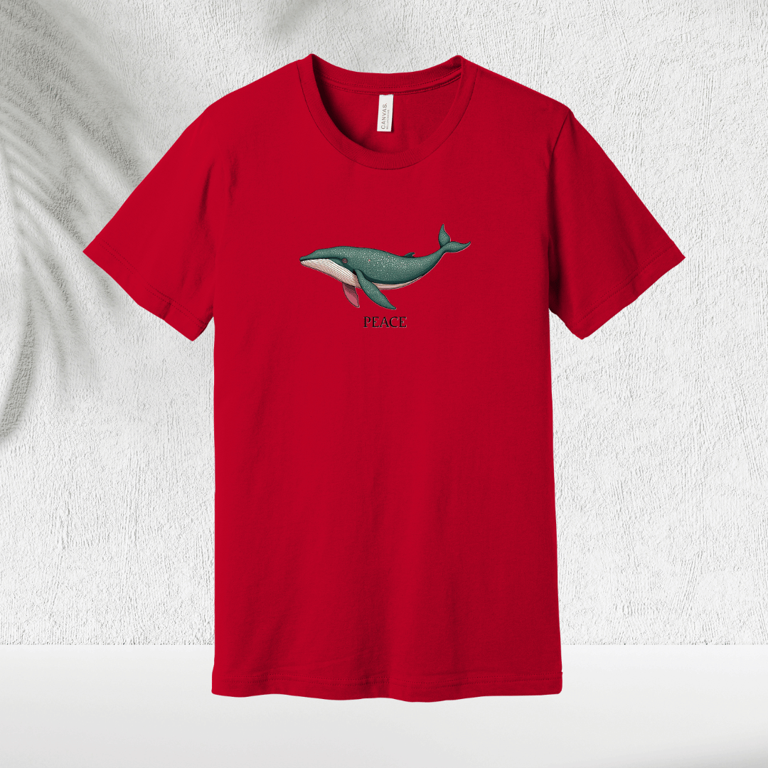 Whale Peace T-Shirt - Chicasana