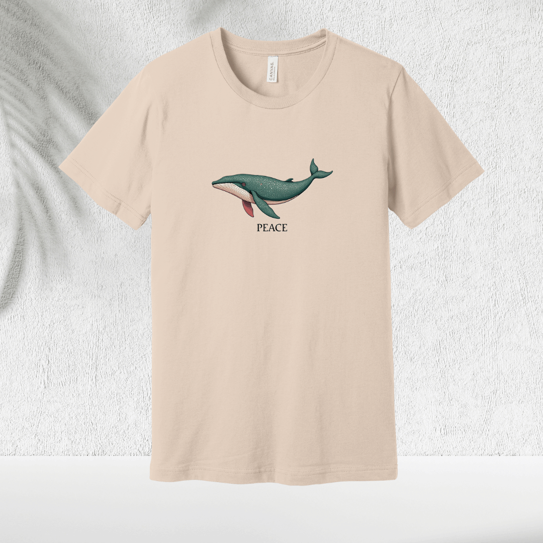 Whale Peace T-Shirt - Chicasana