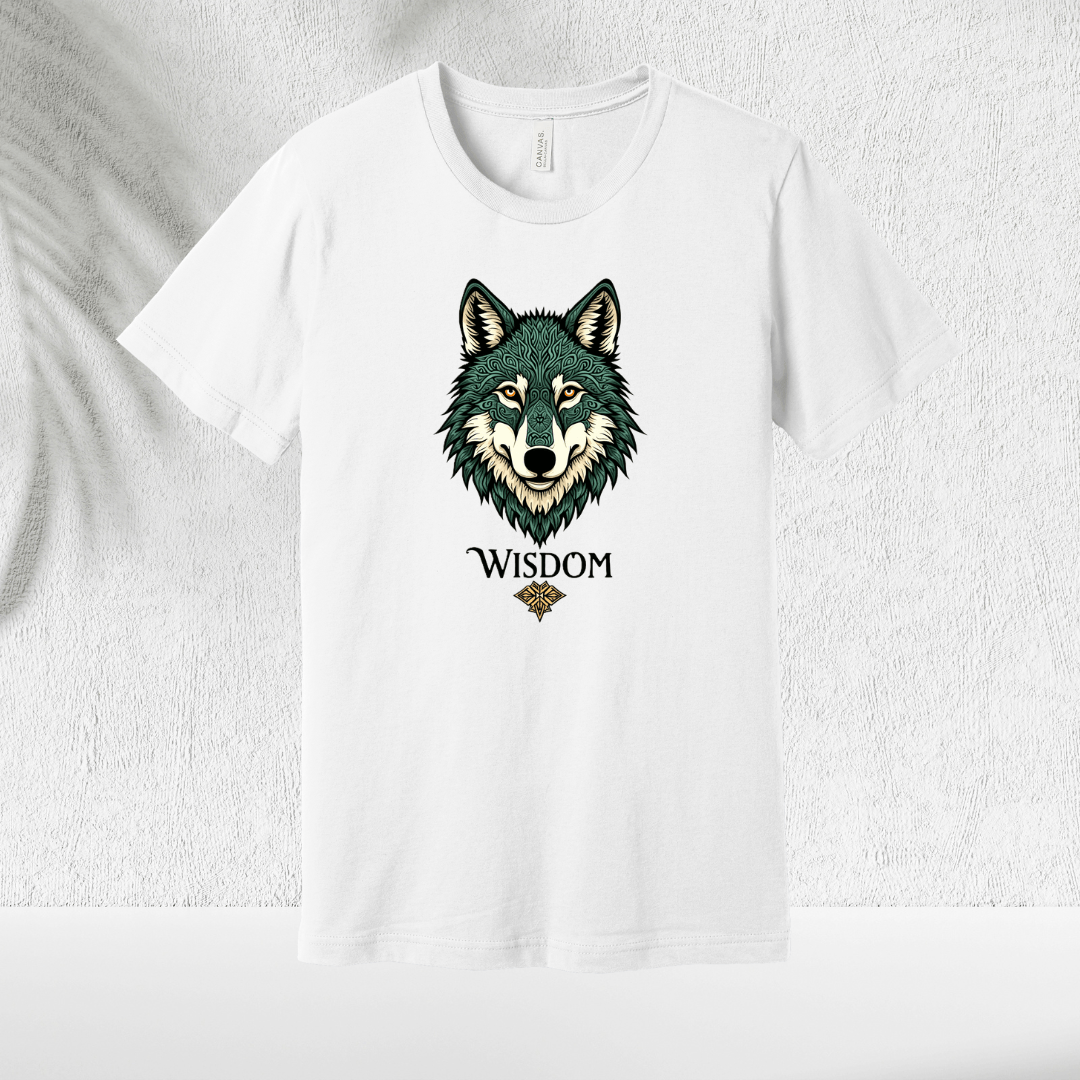 Wolf Wisdom T-Shirt - Chicasana