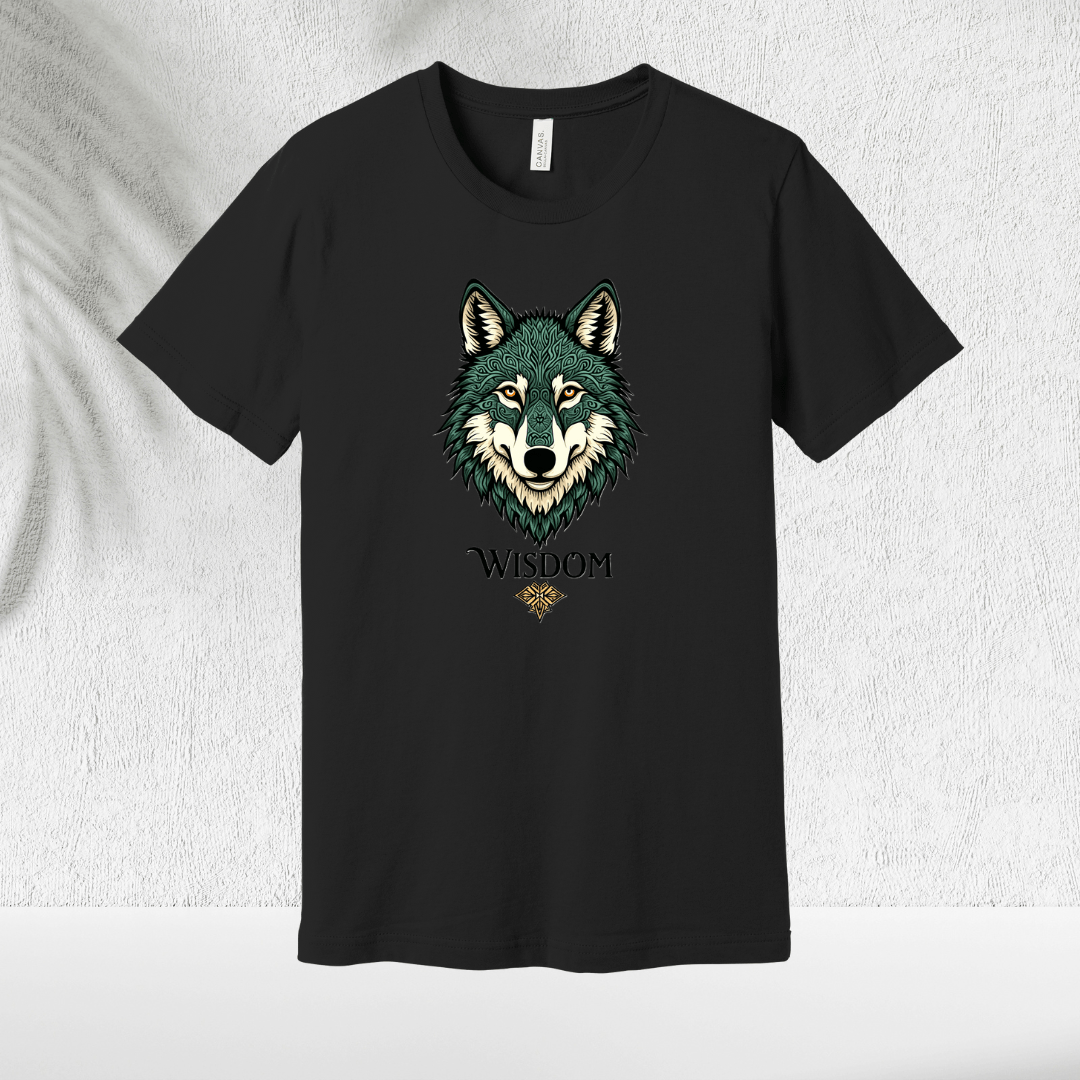 Wolf Wisdom T-Shirt - Chicasana