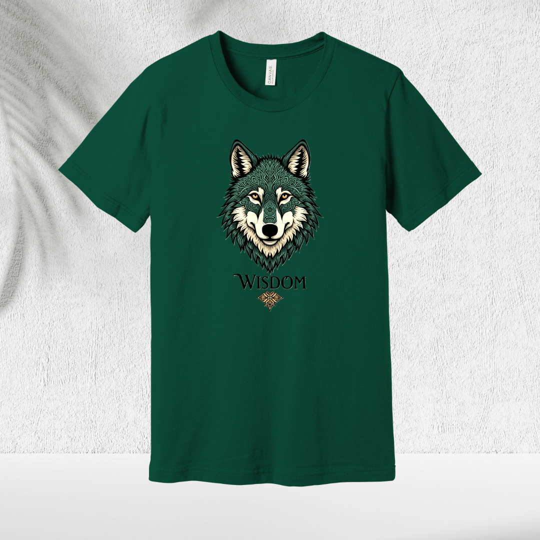 Wolf Wisdom T-Shirt - Chicasana