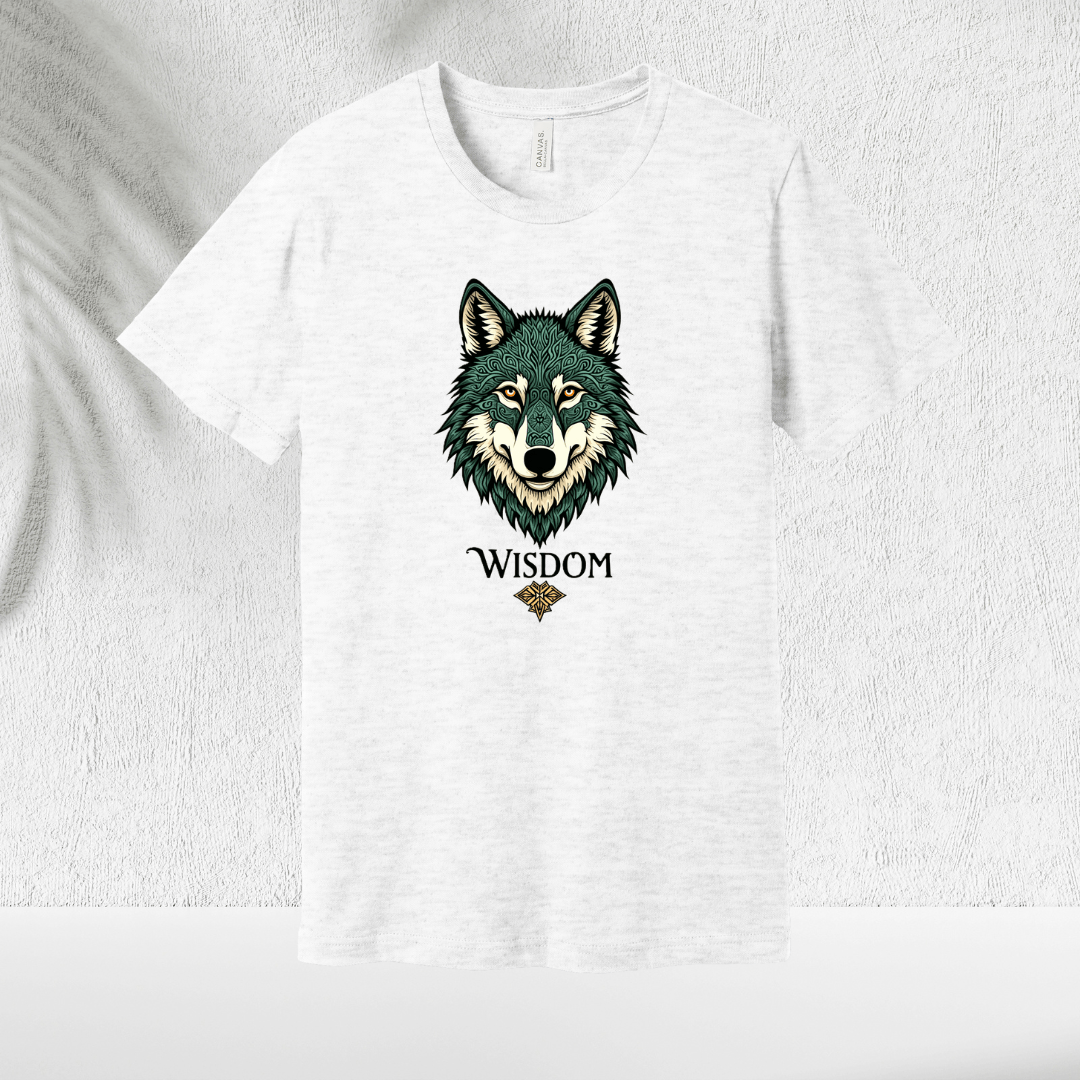 Wolf Wisdom T-Shirt - Chicasana